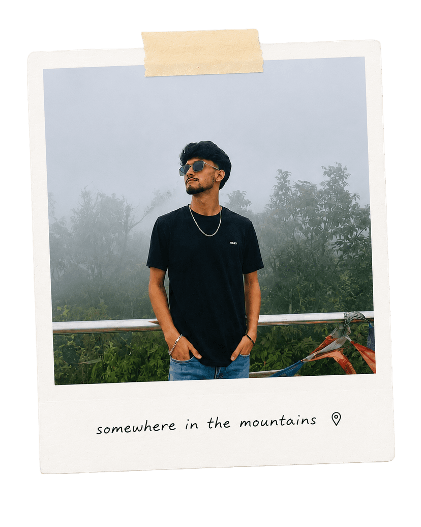 Ritesh's polaroid photo