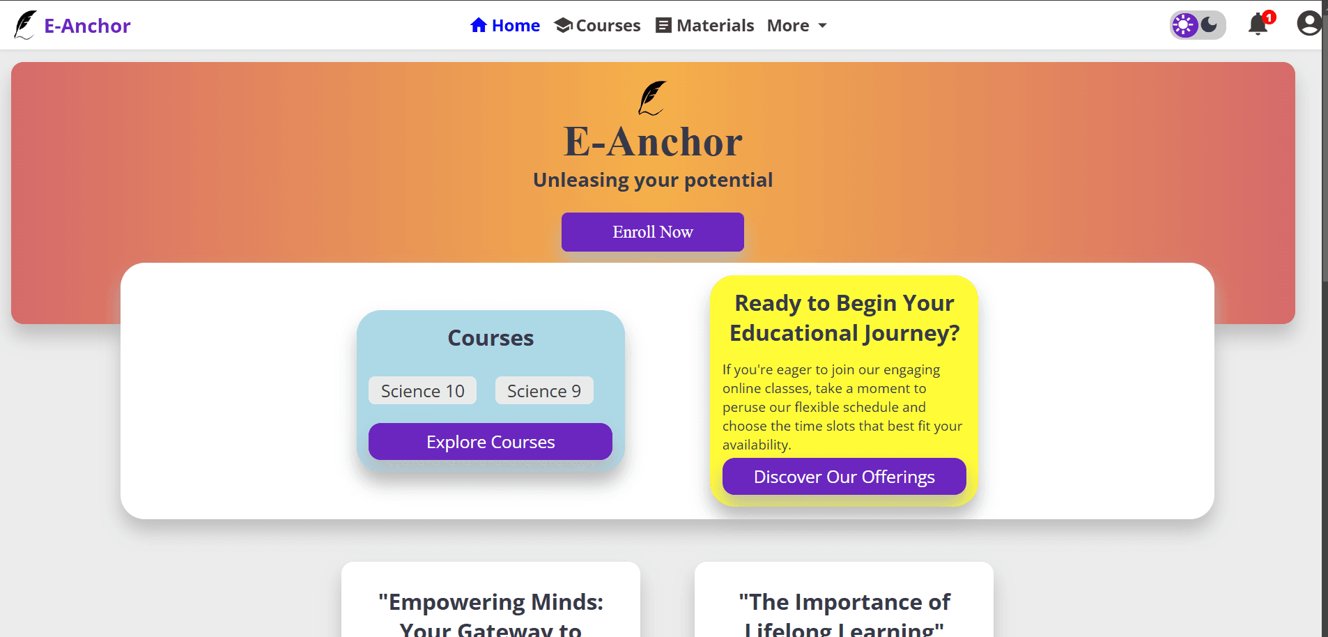 E-Anchor